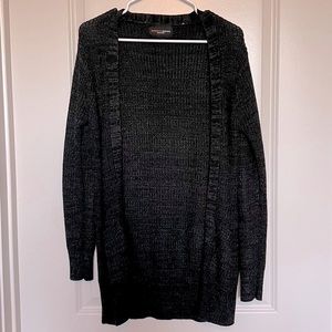 Black cardigan